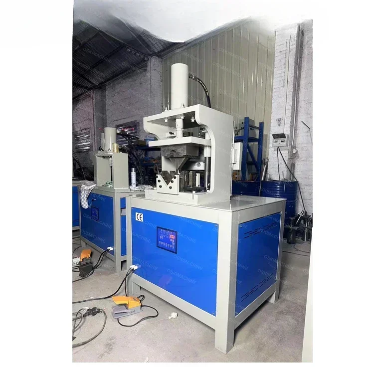 Hydraulic Stainless Steel Pipe Angle Punching Cutting Machine 45/90 Degree Tube Notcher Square round Notching Tool for Metal Wor