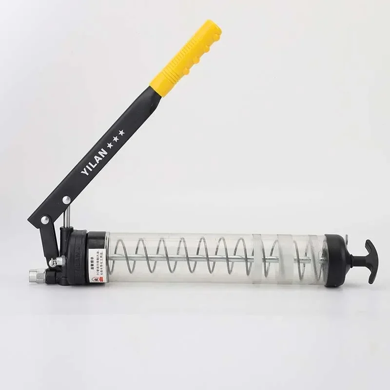 Transparent Single-rod Grease Gun Single Double-pressure High-pressure Self-priming Butter Machine Grab