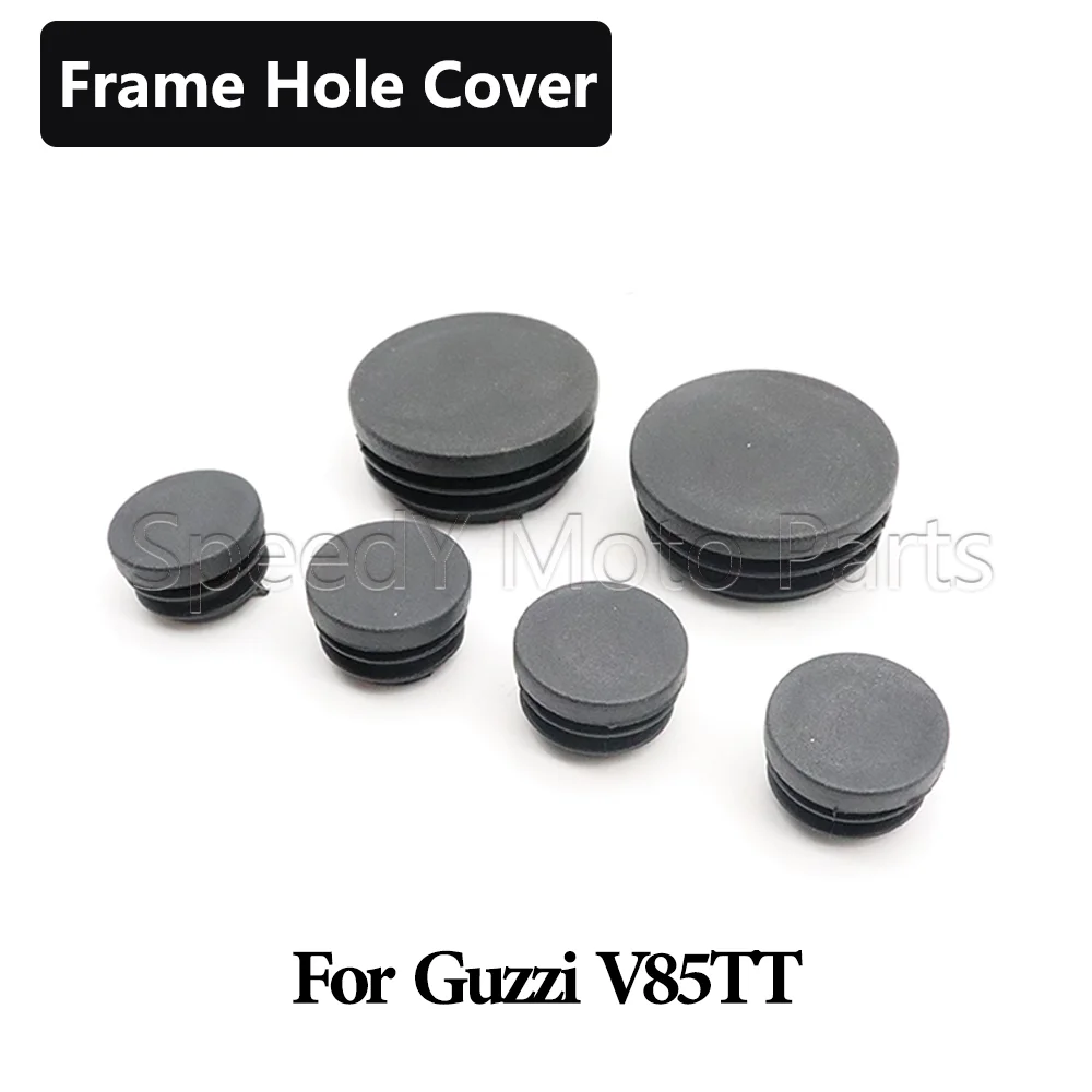 

Motorcycle Hole Cover Fit For Guzzi V85TT V85TT Caps Plug Decorative Frame Hole Cover Frame Cap Decoration