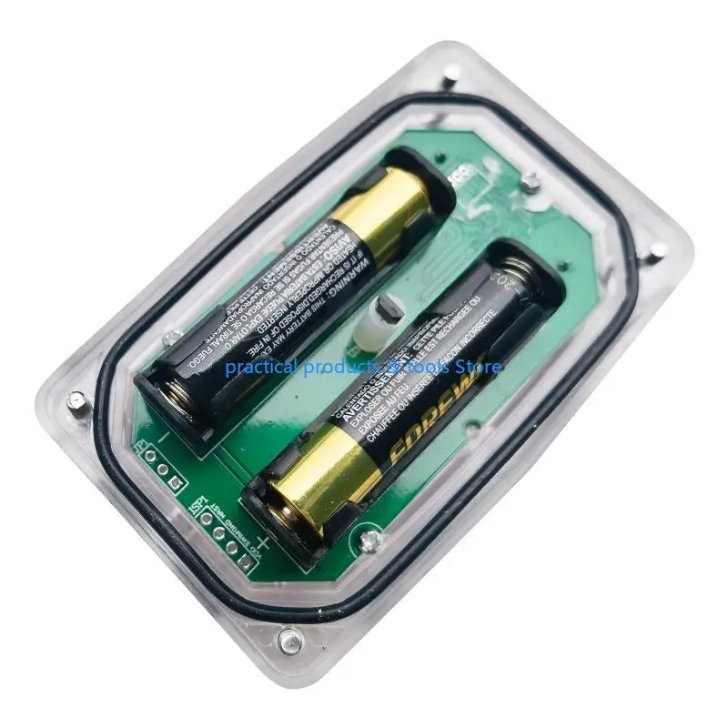 

77JB Mini Digital for Turbine Flowmeter Digital LCD Display Meter Display Chip Accessory Electronic Digital Flow-Meter Durabl