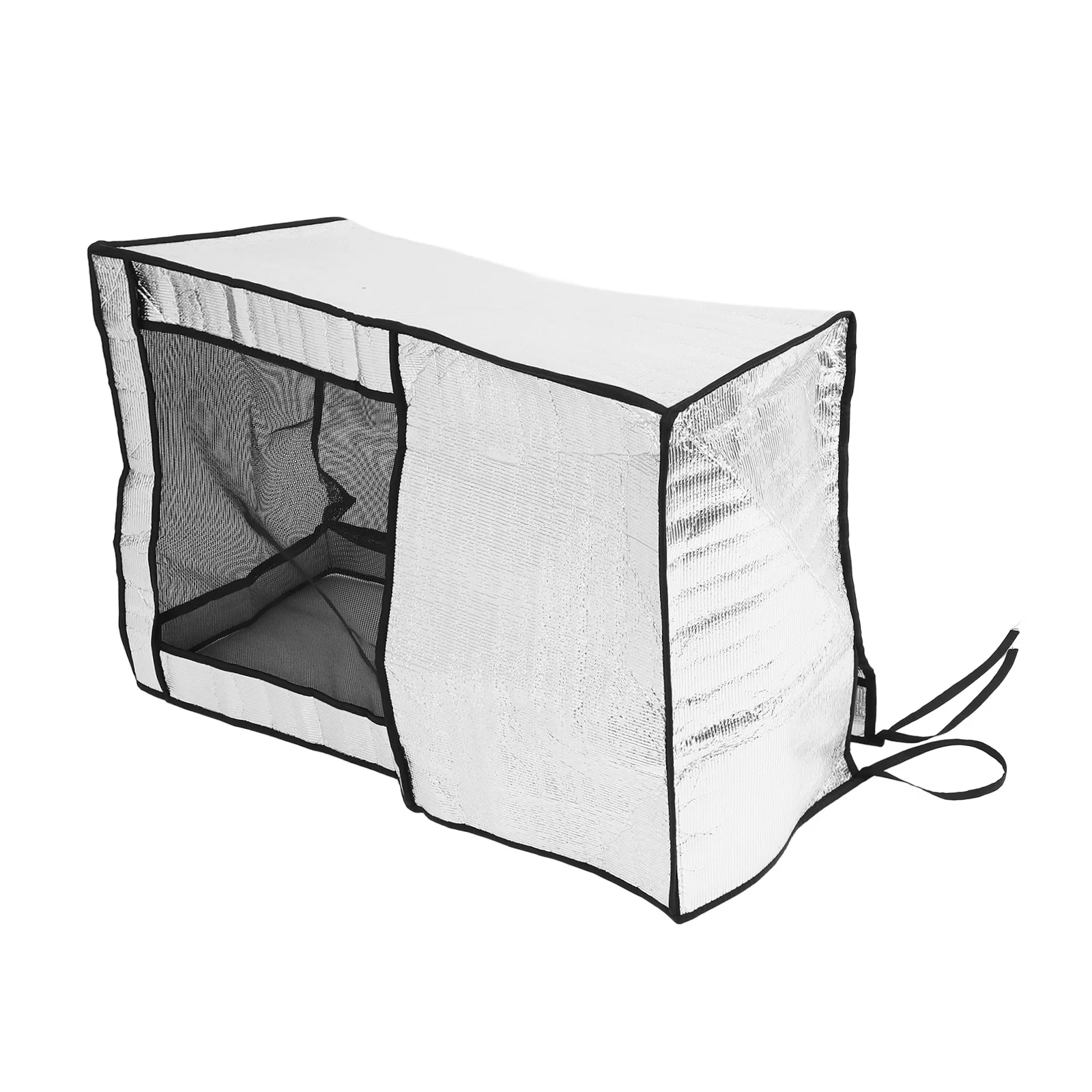 

Air Conditioner Outdoor Unit Cover Weatherproof Aluminum Foil Insulated Protector Debris Proof Easy Install Outside Unit Cover