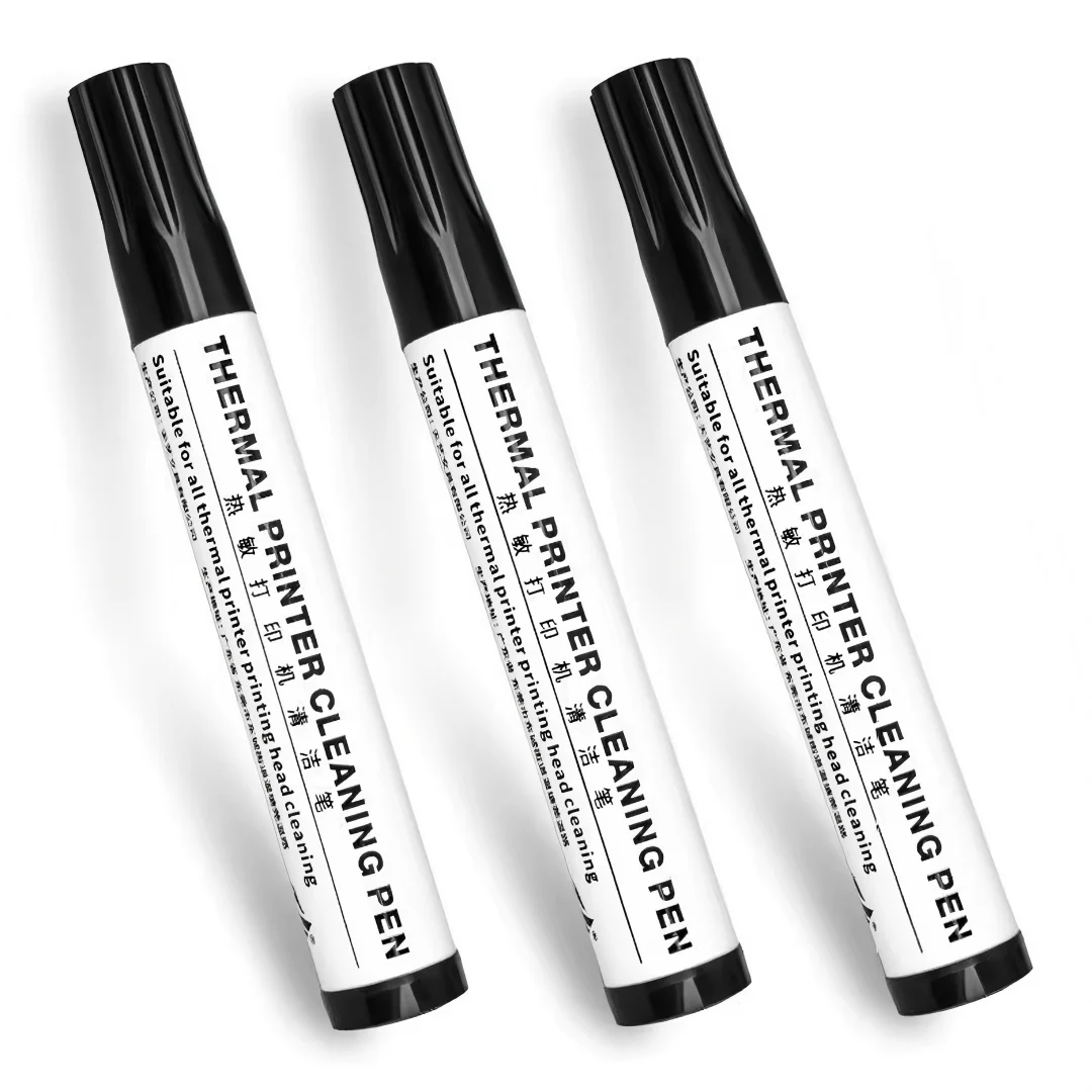 Printhead Cleaning Pen Universal Maintenance Pen for Thermal Barcode Printer Safe Effective Print Head Cleaner for Most Printer