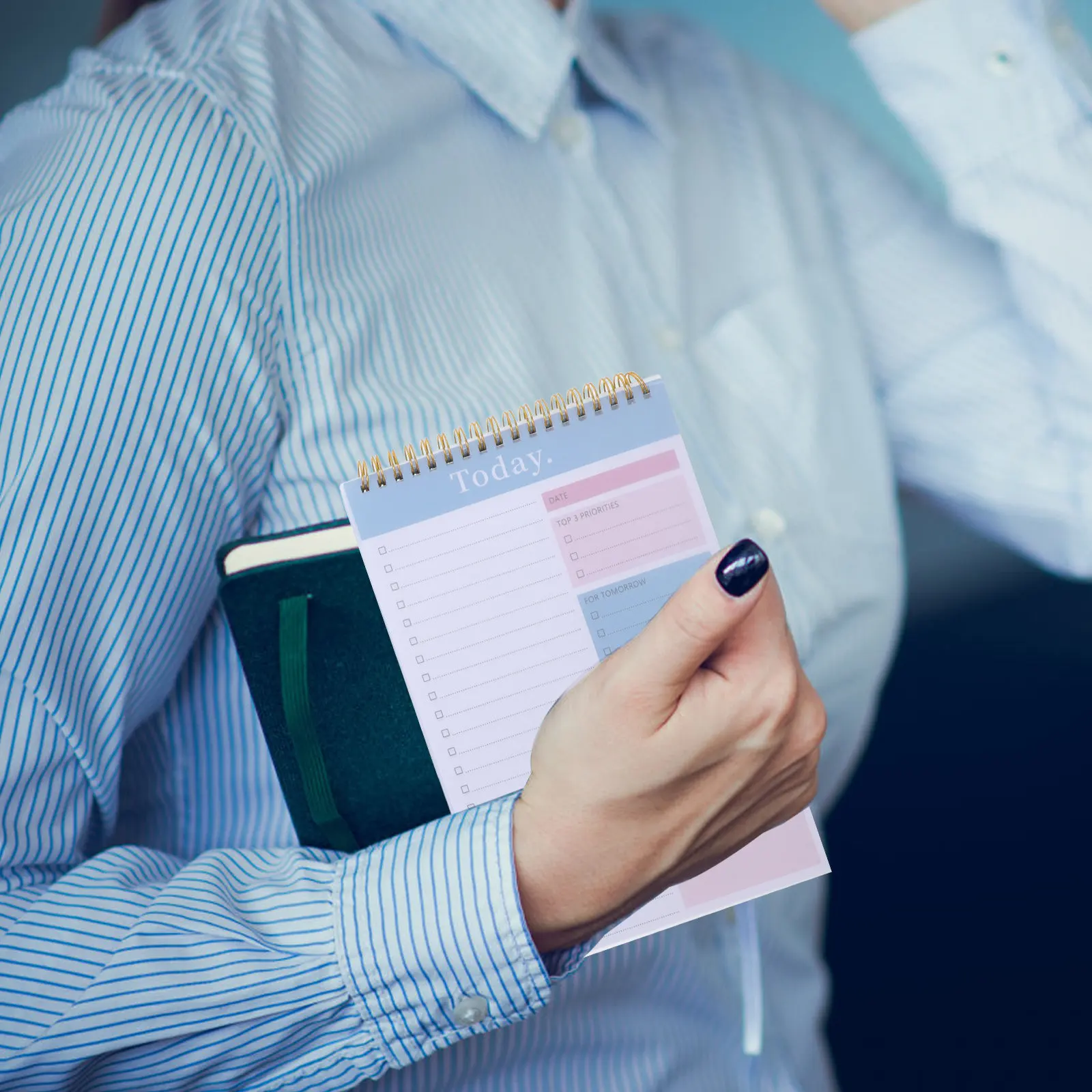 blocco-note-da-4-pezzi-agenda-settimanale-rilegatura-a-doppio-filo-facile-da-girare-organizer-giornaliero-senza-data-blocco-per-appunti-elegante-combinazione-di-colori-compatto