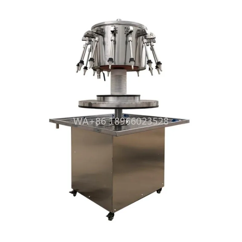 شبه التلقائي سيفون المشروبات عصير المياه المعدنية الخل آلة تعبئة زجاجات النبيذ