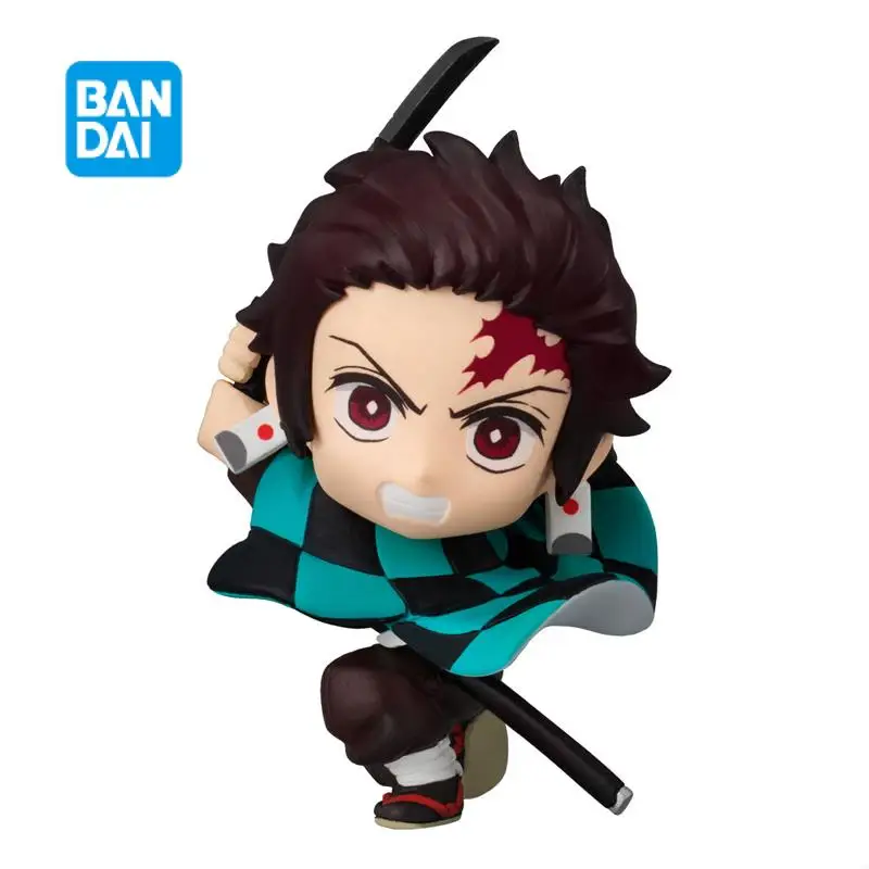 Demon slayer: kimetsu no yaiba kamado tanjirou kamado nezuko ex cachapon figura de ação coleção ornamento modelo brinquedos