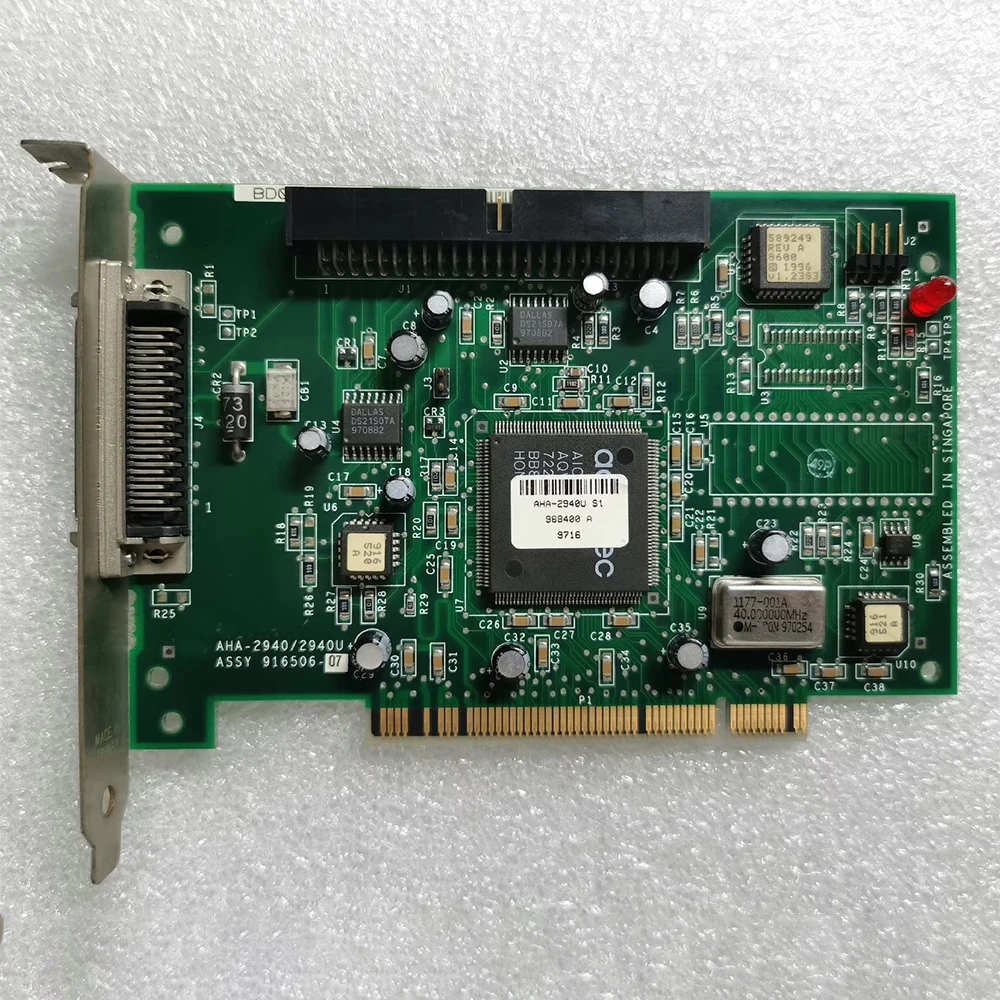 Para tarjeta Adaptec SCSI interfaz externa de 50 pines AHA-2940/2940U