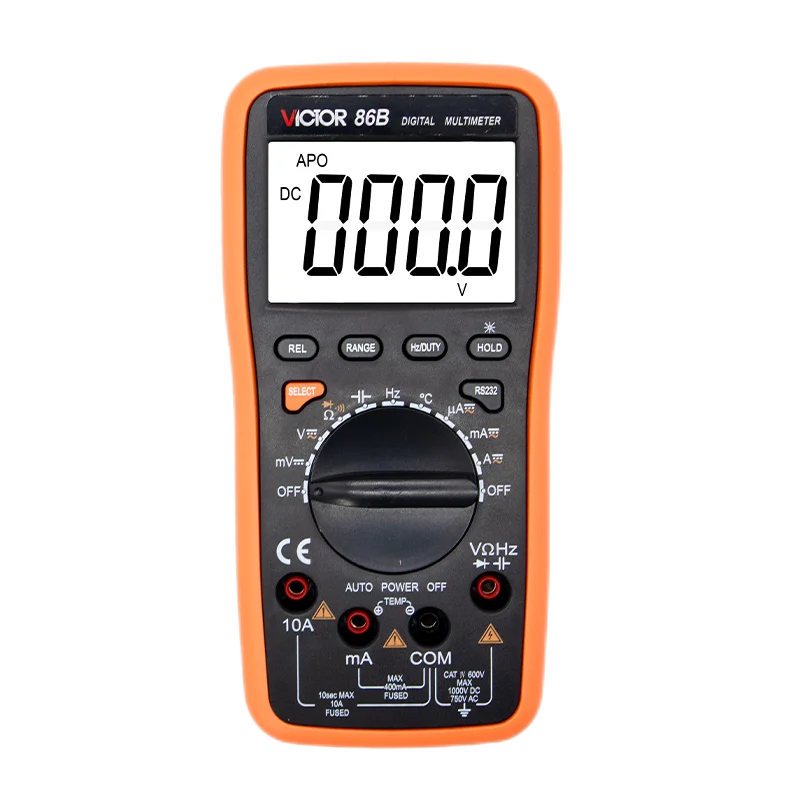 

VICTOR 86D USB Ac Dc Port Digital Multimeter Tester