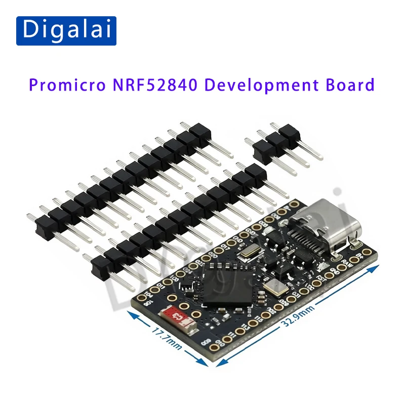 Płytka rozwojowa Promicro NRF52840 kompatybilna z nice!nano V2.0, Bluetooth i zarządzaniem ładowaniem. — zdjęcie produktu 3