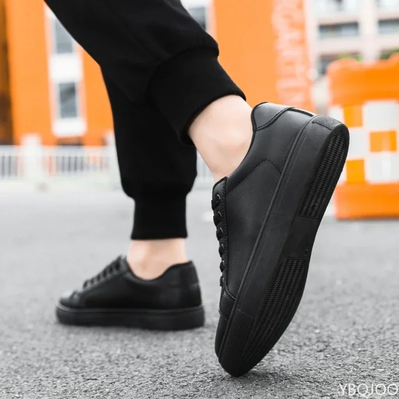2026 Sommer Neue Weiße Schuhe für Herren – Schlichte und Modische Boardschuhe, Trendige und Vielseitige Freizeitschuhe für Herren in Übergrößen – Detail 11