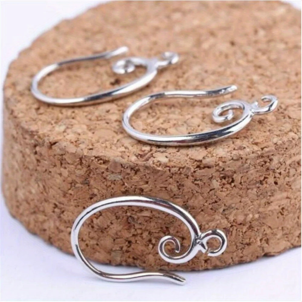 DIY Earring Hooks Fish Hooks Style Jewelry Making Accessories Semi Finished Fashionable Components