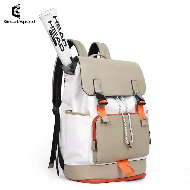 Mochila De Raquete De Tênis De Esporte Ao Ar Livre, Badminton Bag, Mochila De Tênis Original com Sapato