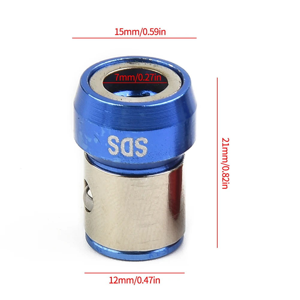 

Magnetic Ring Screwdriver Bit Good Wear Resistance Screwdriver Steel Strong Magnetism Bit For Carpentry Useful
