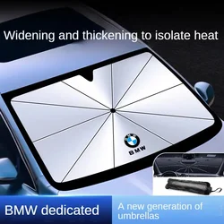 BMW 1 2 3 5 series E90 GT X1 X2 X3 X4 X5 X6 Car Windshield Sunshade Umbrella Interior Parasol Auto Protection Accessories