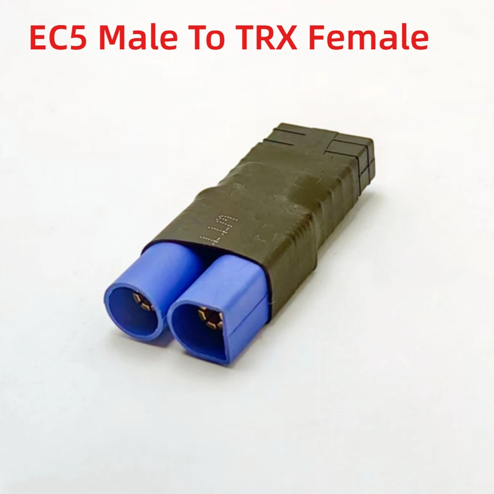 1 stks EC5 Naar TRX Traxxas Adapter Vrouwelijke Mannelijke Connector Adapter voor RC Lipo Batterij Onderdelen Accessoires