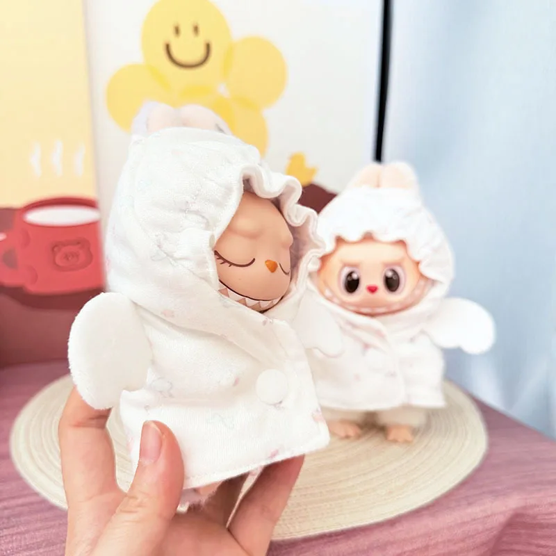 Akcesoria DIY do ubranek dla lalek: kocyk, ubranka dla lalek bawełnianych 10 cm, Ropa 3.0 Labubu V1 V2 V3, rozmiar 15-17 cm.