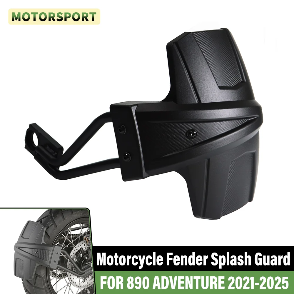 

FOR 890 ADVENTURE 2021-2025 790 ADVENTURE / R 2019-2020 Motorcycle Rear Fender Mudguard Mudflap Guard Protector Wheel Hugger Kit
