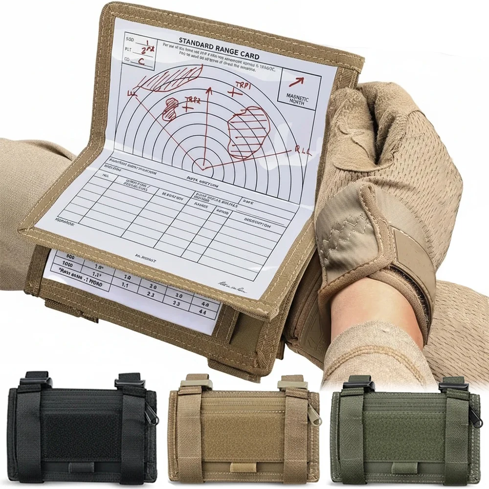 Taktyczna torba na mapę, etui na mapę na ramię, uchwyt na mapę na nadgarstek, opaska na nadgarstek, saszetka na mapę, etui na karty do strzelectwa, ratownictwa, pomiarów terenowych.