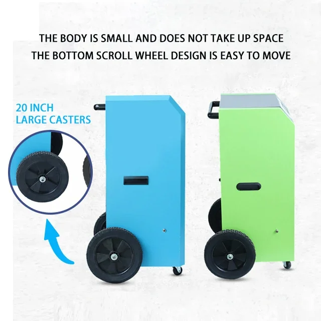 커스텀 프린트 테스트 보고서 제공, 연속 배수 컴팩트 디자인, 90l 제습기, 1 년 보증