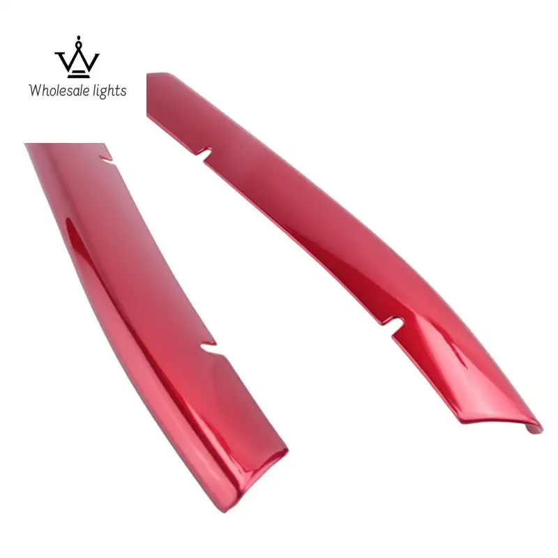 

For Mazda Cx-5 Cx5 2017-2021 Exterior Car Bumper Lower Grille Trims Panel Red Accessorie Front Styling Modification Parts Car