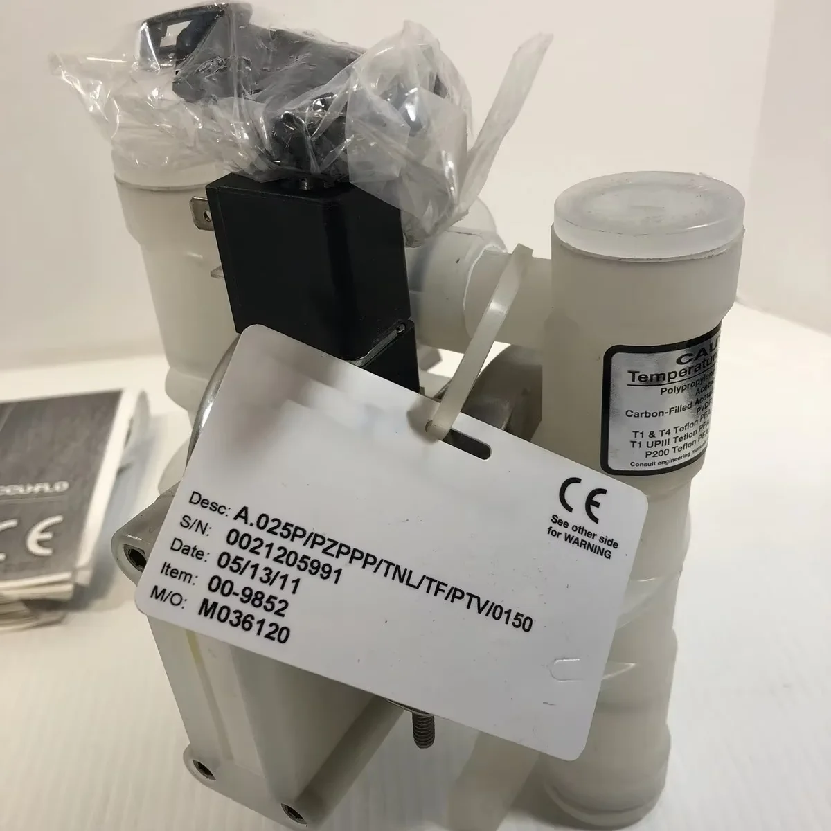 أجزاء المضخة الأصلية الجديدة 00-9852 A.02P/PZPPP/TNL/TF/PTV/0150 للمكونات الصناعية