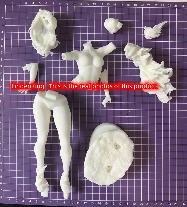 LindenKing Garage Kits A733 3D Woman Scale Figure GK Model Colorless and self-assembled Collections To Character Modelers