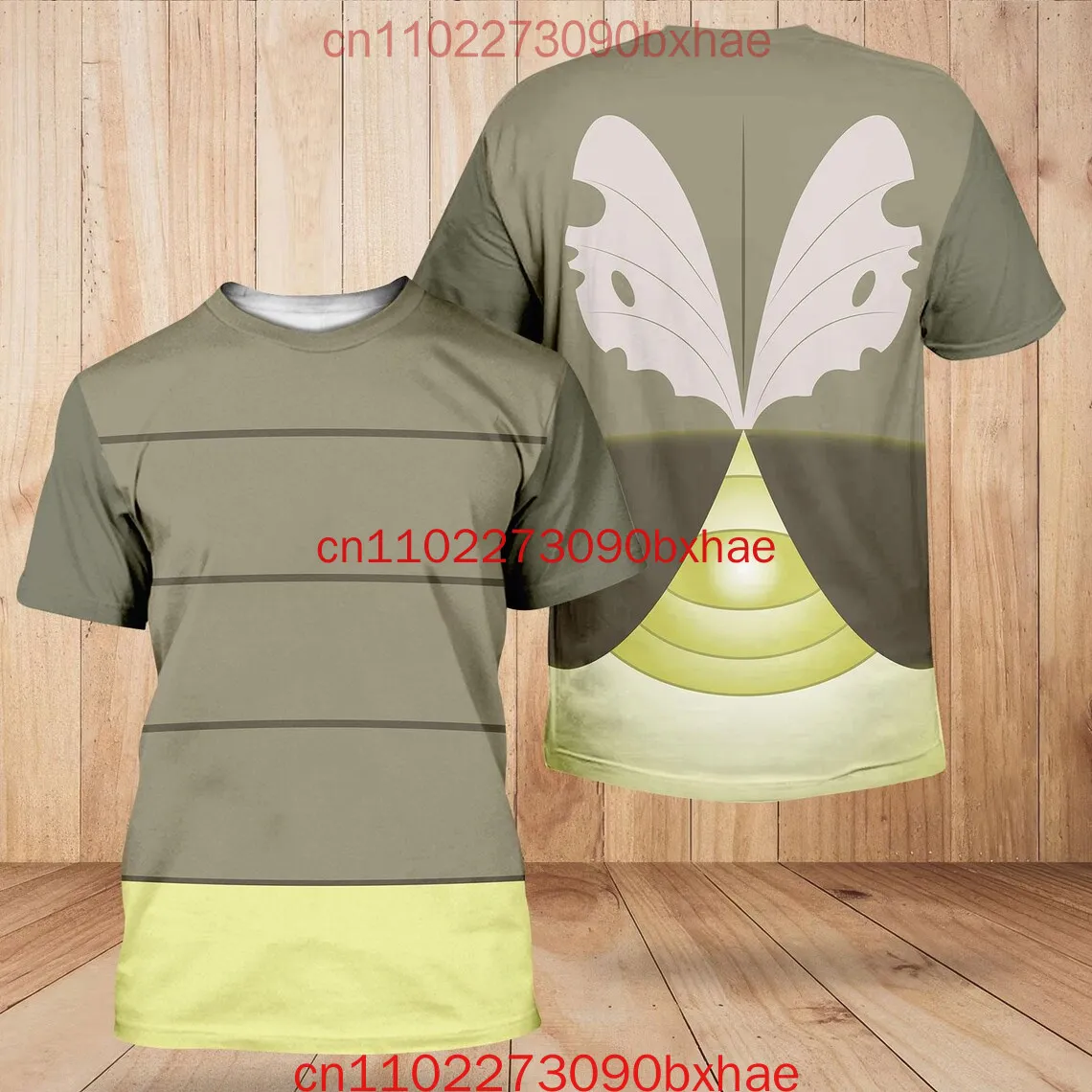 

2026 New Halloween Disney Princess And The Frog T-Shirt 3D Printed Cosplay Clothing Street Fashion Men's Short Sleeve T-Shirt