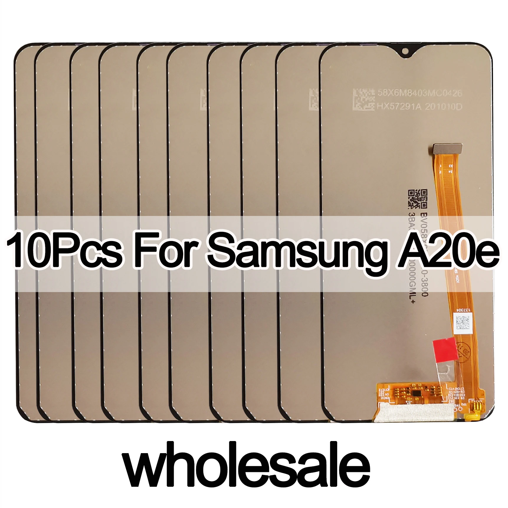 

10pcs/lot Incell LCD For Samsung Galaxy A20e A202 A202F A202DS LCD Display Touch Screen Digitizer Assembly A20e LCD Repair Parts