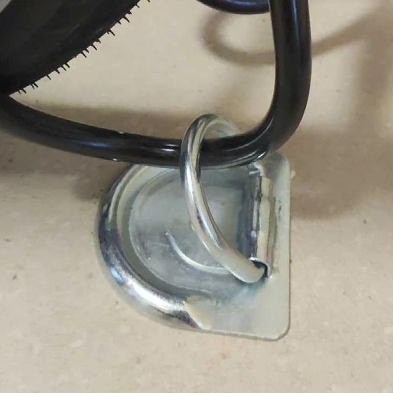 1PCS Heavy Trailer Accessories Ground Lock Floor Hook D-type Rope Tying Device Pull Loop Buckle Woodworking Tool Box Lock