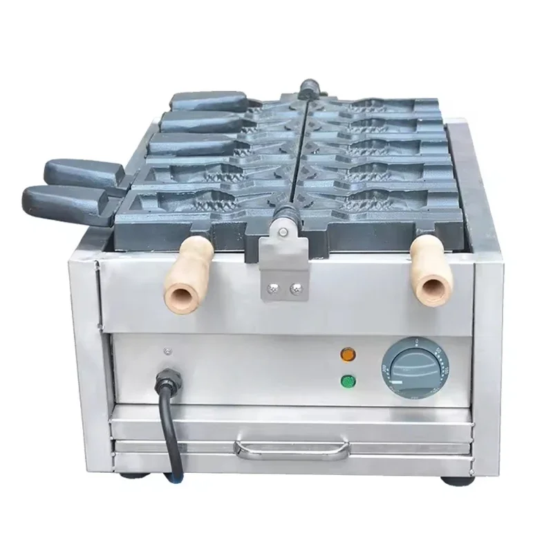 burner fish waffle machine open fish cake baking oven electric 3000W non-stick pan