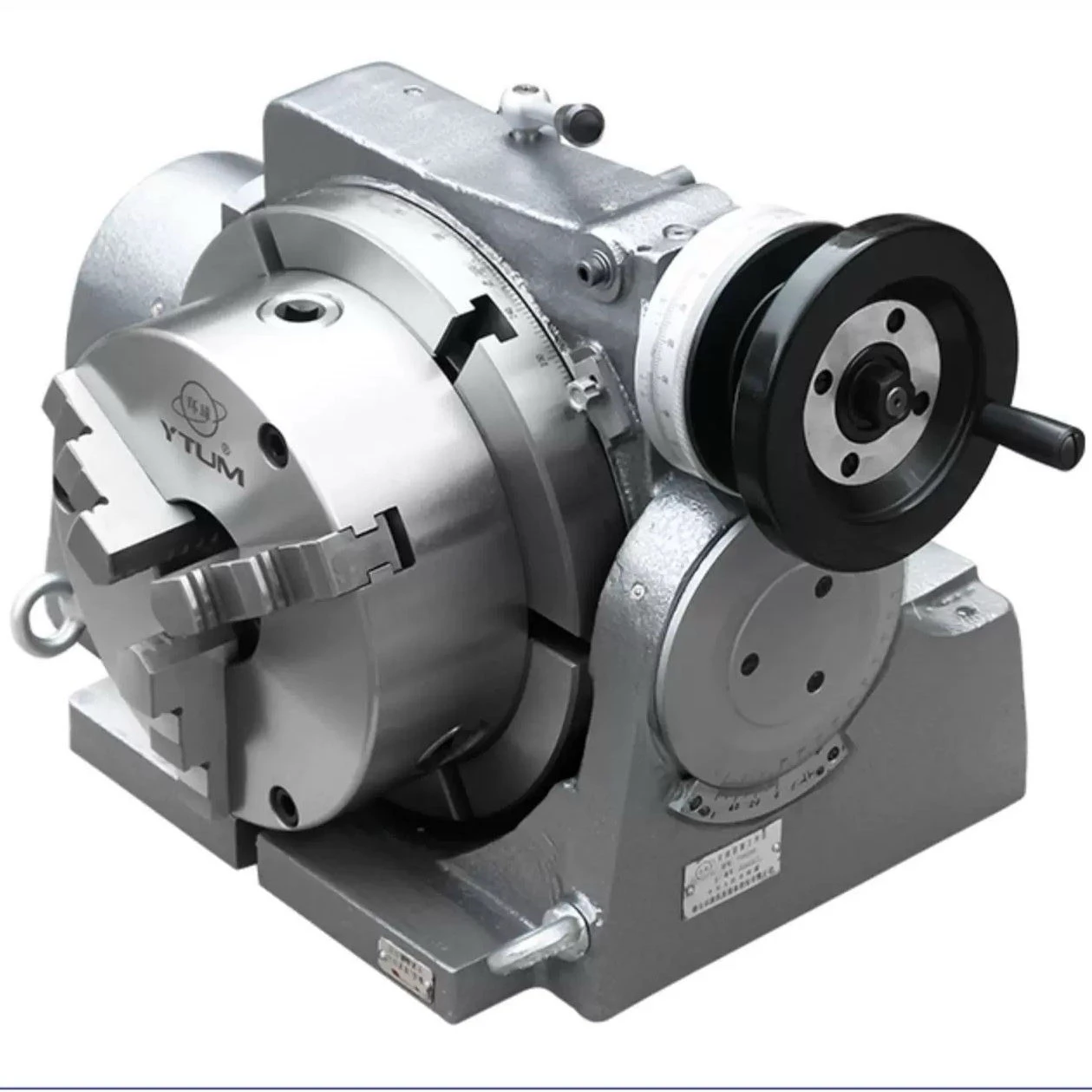 Universal TSK160-400 Gear-Driven Dividing Head Indexing Milling Lathe Machine Tool with Tilting Rotary Table for Metal Working