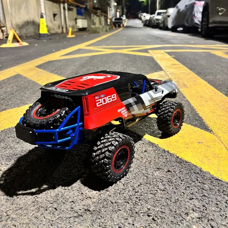 in stock MJX Brushless RC Car 1/18 Scale H18P Ford Bronco Baja 1000 Off-Road Rock Crawler Professional Hobby RC Model Adult Ent