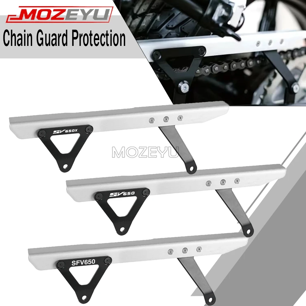

Motorcycle Rear Chain Cover Guard Sprocket Protector For SUZUKI SV650 SV650X ABS 2018-2026 SFV650 Gladius 2009-2015 Accessories