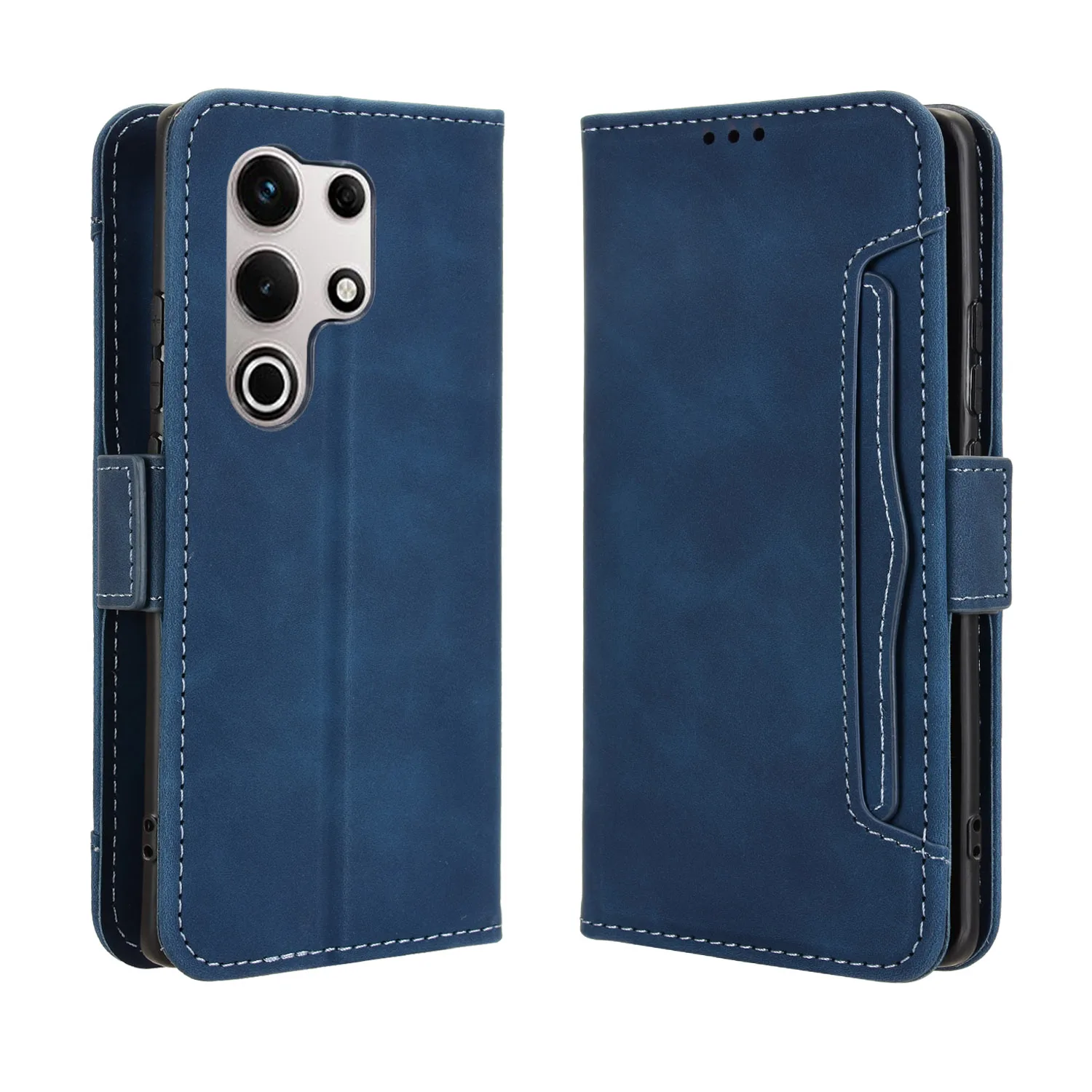 Flip leather Magnetic attraction wallet protective cover For itel S25 Ultra Many card slot Shockproof Phone Case For itelS25