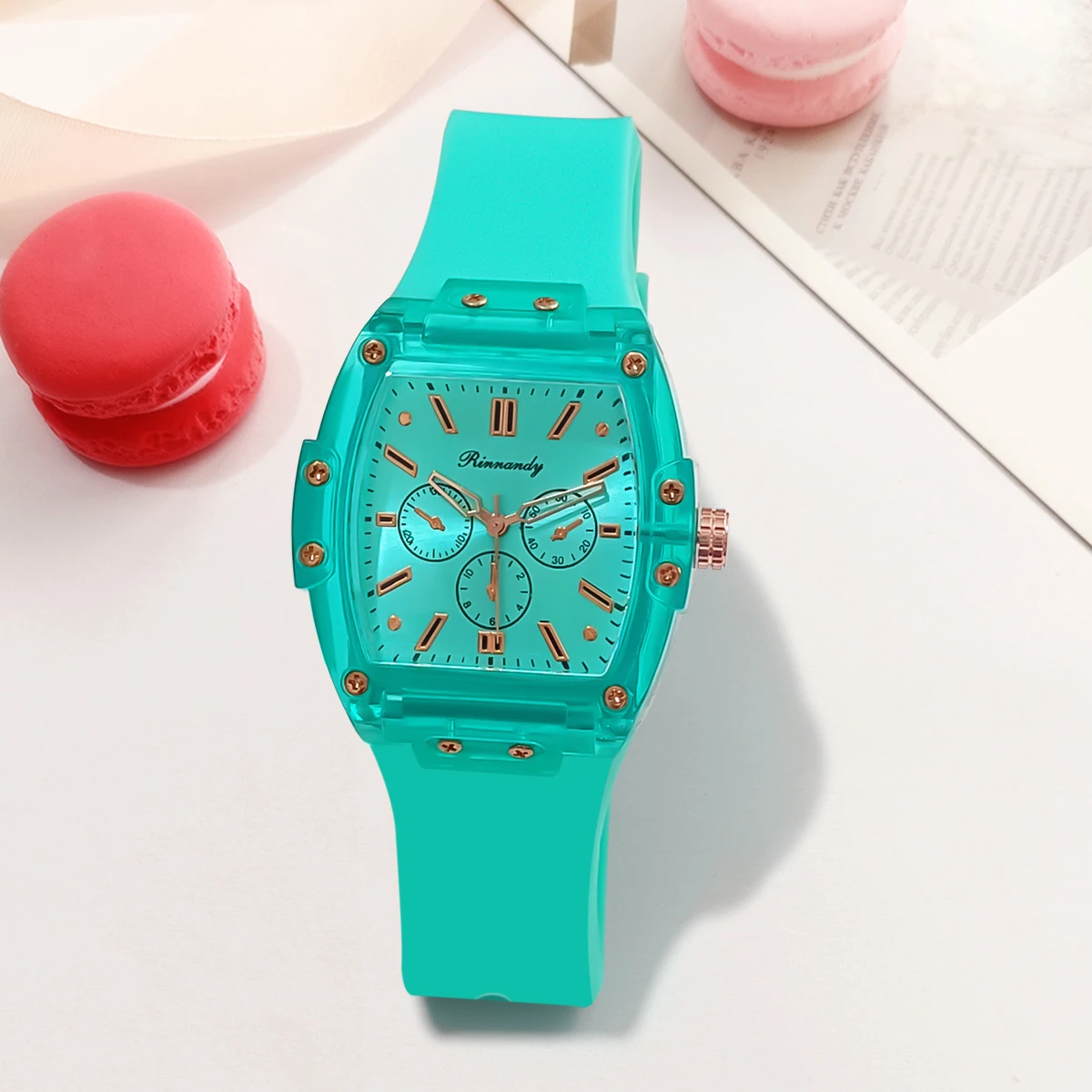 Women Watch Elegant Wristwatch Women Quartz Watches Ladies Clock Pointer Silicone Watch Gift Reloj Mujer relogios feminino