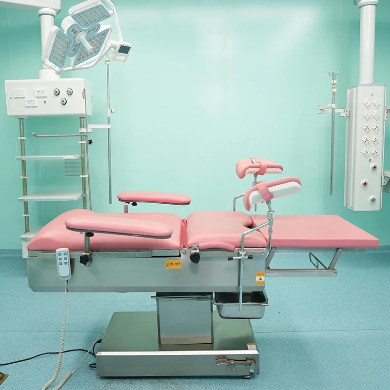 Chenhong CH-T600 Electric Side-Extending Delivery Bed Obstetric/Gynecological Surgery Childbirth CE Certified Class II 1 Year