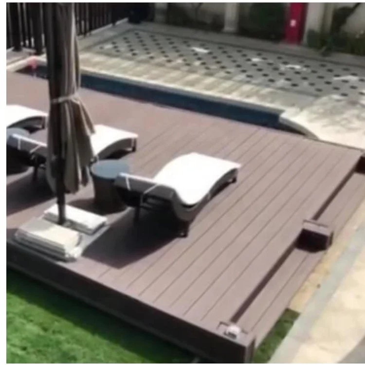 Retractable Pool Cover OEM/ODM Rectangle Pattern Automatic Deck Pool Cover
