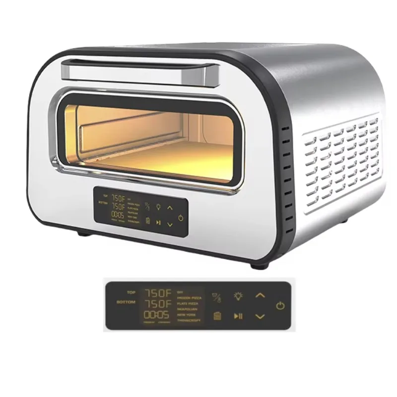 GTPZ15-D 12-inch pizza oven for baking and baking your favorite pizza