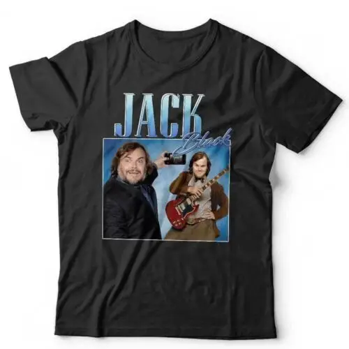 Jack Black Appreciation Tshirt Unisex Homage Throwback Stag Hen Do Funny