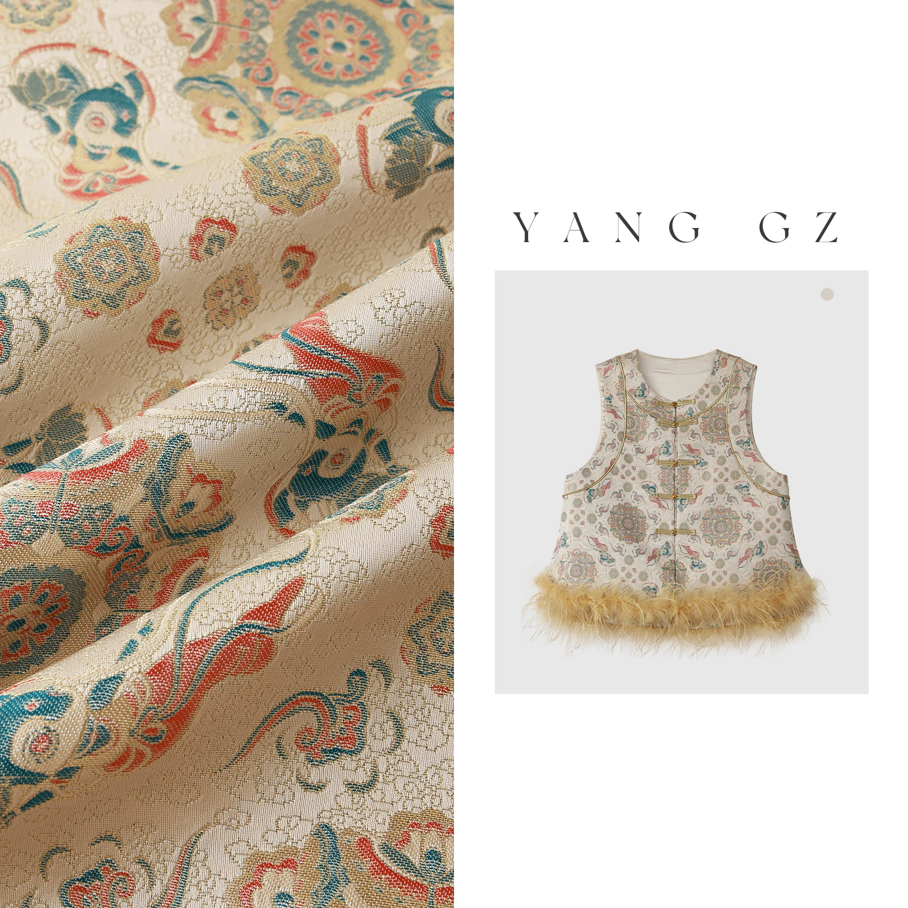 

Новая китайская женская верхняя одежда: жилет с узором «Олень» в стиле Yang Gz, свободный крой, круглый вырез, без рукавов, осенняя мода