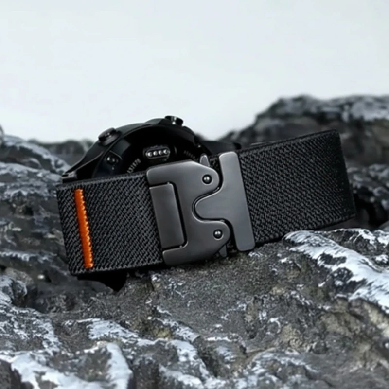 22mm 26mm watch strap for Garmin Fenix 8 7 Pro 7S 6X 5X 5Plus Venu 3 47mm 41mm Parachute bracelet correa Garmin Forerunner bands image 2