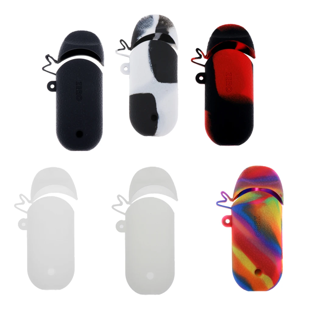 Silicone Skin Cover Heatproof Anti Skid E Cigarette Protective Sleeve for Vaporesso Renova Zero Pod Starter Kit
