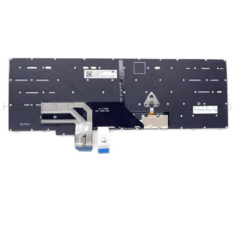 SS+New Gray US English Backlight Internal Keyboard For ThinkPad P16 Gen 1 Gen 2 Laptop Keyboard Replacement