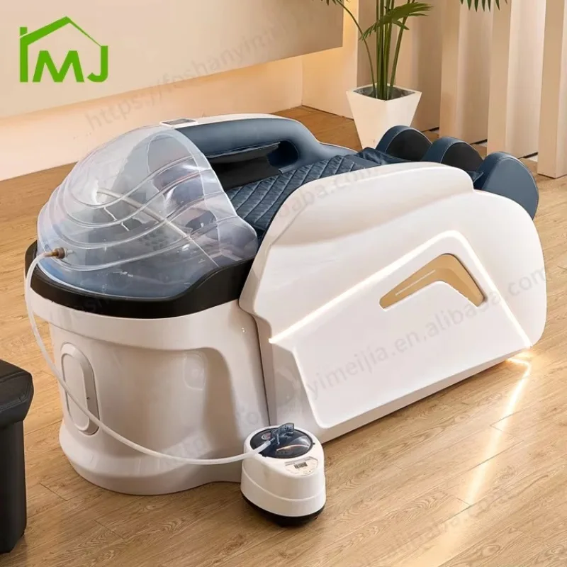 Salon Sink Nursing Electric Shampoo Hair Washing Massage Beds Luxury Head Spa Bed