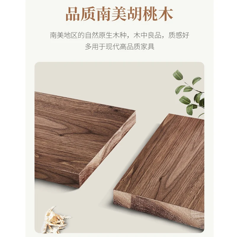South American walnut sofa bed dual-purpose new Chinese