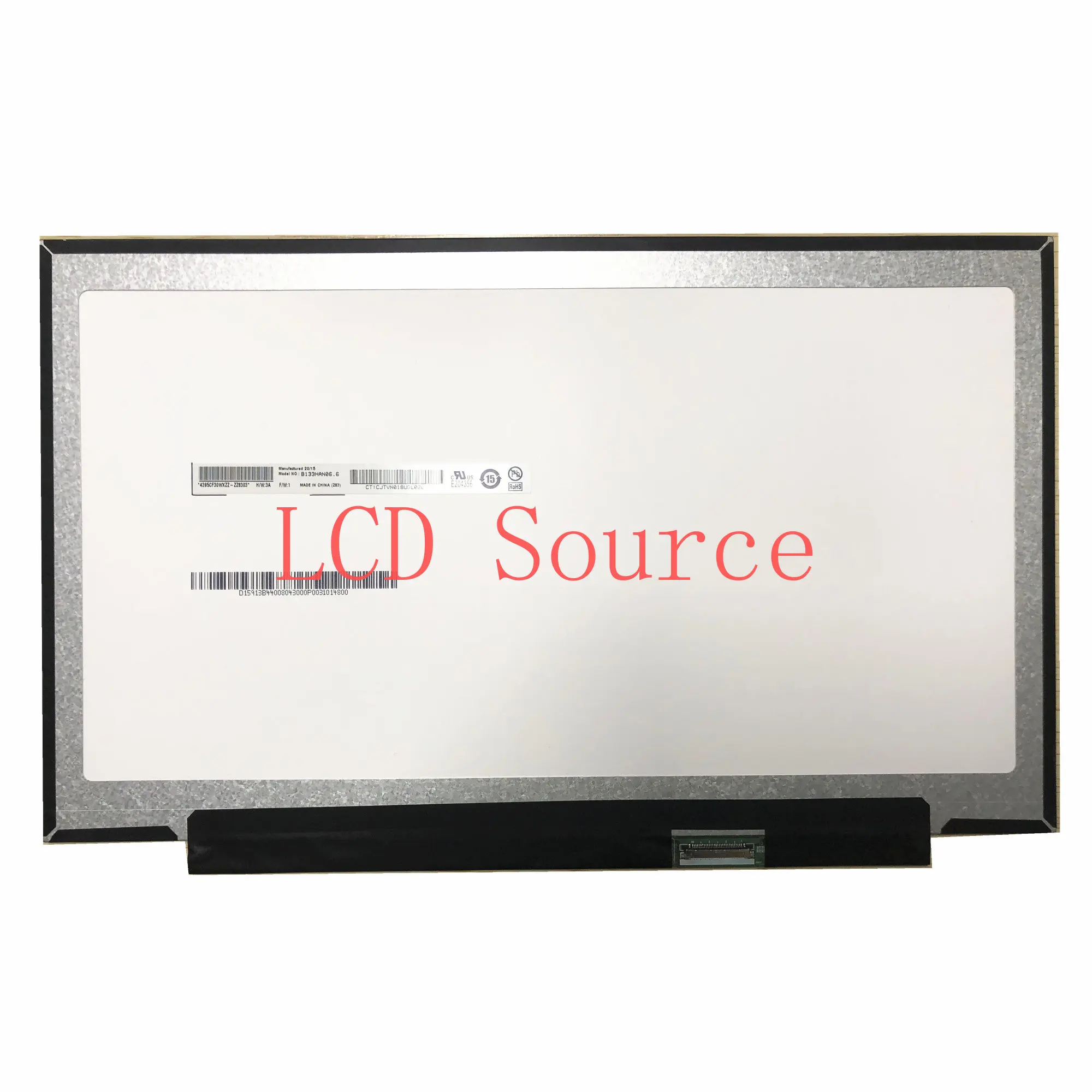 Imagem -02 - Edp Portátil Tela Lcd 1920*1080p 13.3 Led Fhd Ips Matriz B133han06.6 B133han06