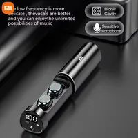 Xiaomi N21 Bluetooth In Ear Earphones TWS Earphones 8D Sound Gaming Waterproof Band LED Display Noise Reduction Earphones