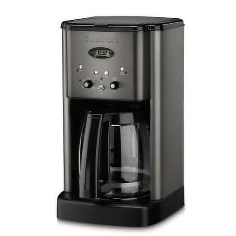 Programmable 12 Cup Coffeemaker Brew Central Dripless Carafe Brew Pause Temperature Control Decalcification Alert Kitchen