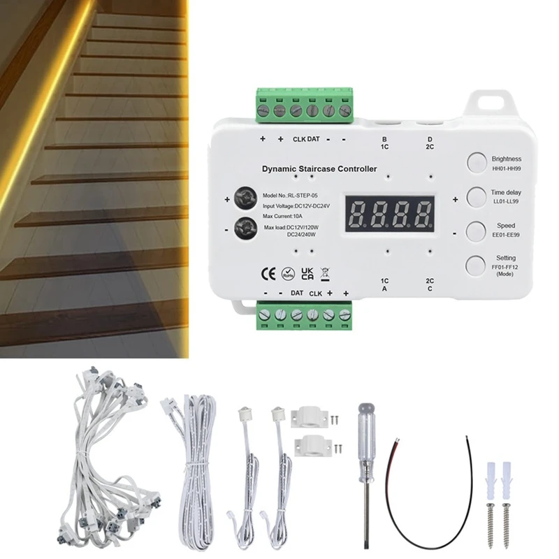 Induction Controller Automatic Staircase Light Step Lighting Controller Automatic Staircase Light Step Lighting Controller