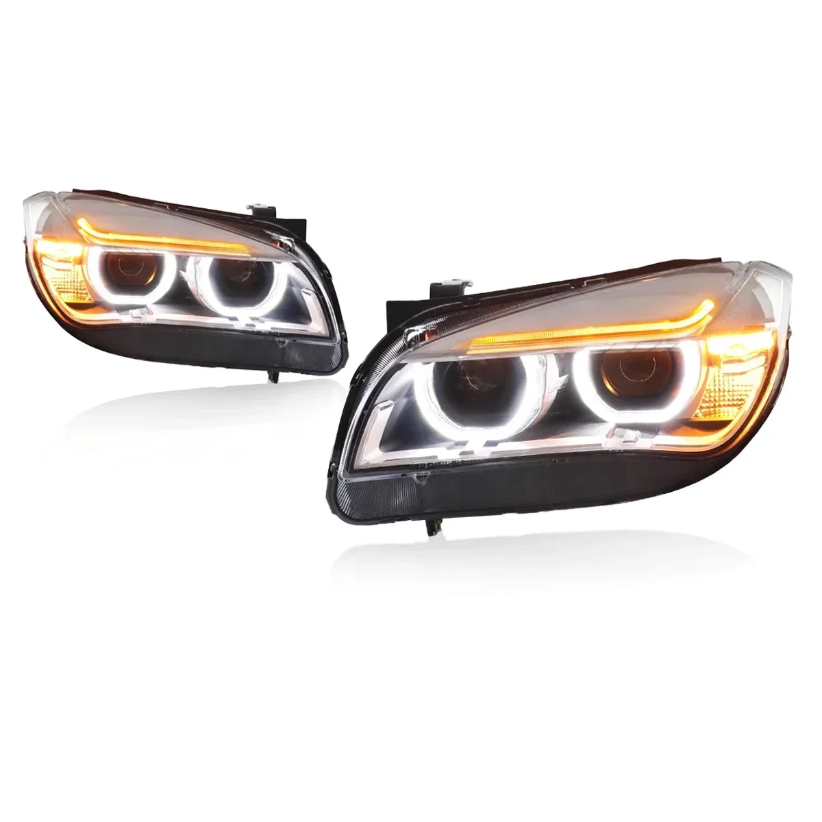 

Car Headlights For BMW X1 E84 2010-2015 LED Car Lamps Daytime Running Lights Dynamic Turn Signals Car Accessories