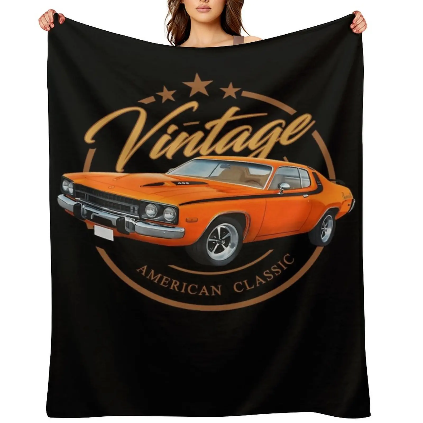 

Classic Roadrunner Throw Blanket Quilt Furry Flannel Fabric Cute Plaid Blankets